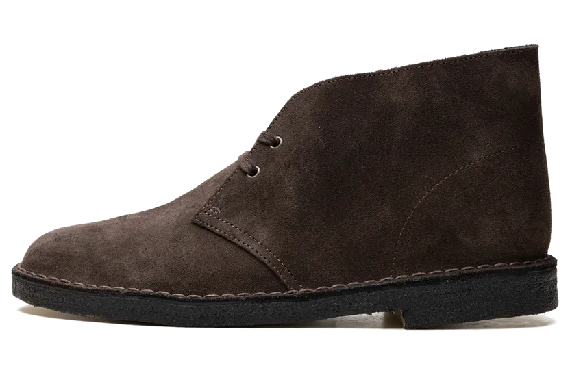 Clarks Desert Boot Black Suede (55485-261)