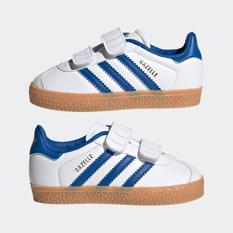 Adidas Gazelle Cloud White / Blue / Gum (HP5384)
