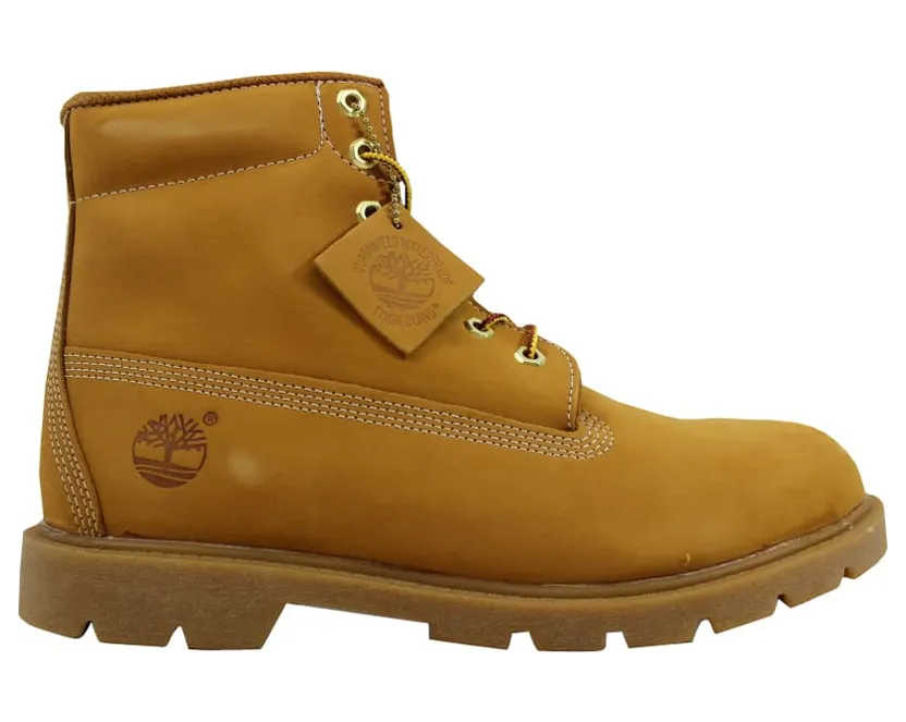 Timberland 6 Inch Basic Waterproof Wheat Nubuck