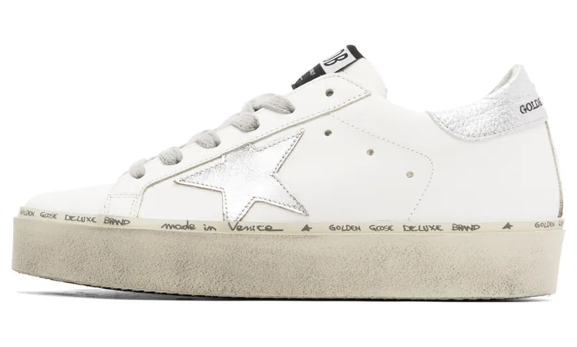 Golden Goose White & Silver Super-Star Classic Sneakers (GWF00118.F000329.80185) (3)