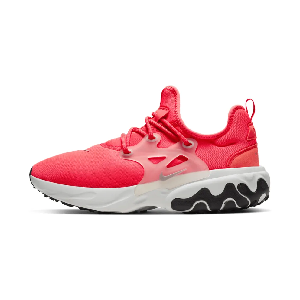 Nike React Presto Laser Crimson Laser Crimson/Off White-Black-Metallic Silver (CK4538-600)