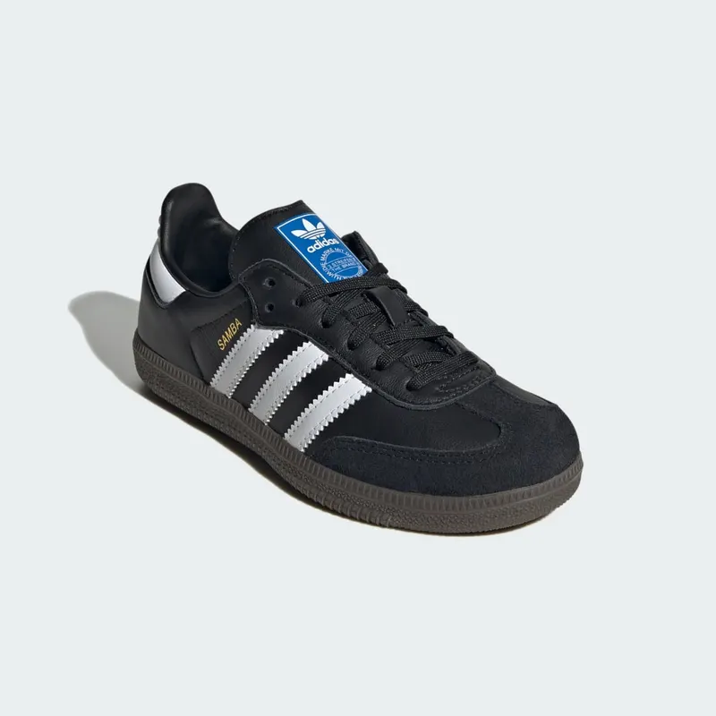 Adidas Samba OG Kids Core Black / Cloud White / Gum (IE3678)