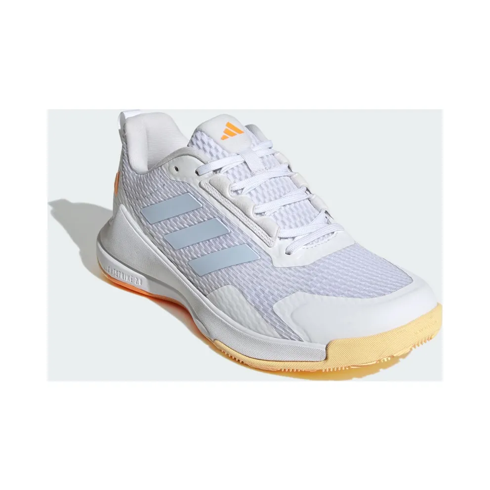 Adidas Novaflight 2 Indoor Cloud White / Crystal Sky / Ice Tangerine (KI8520)