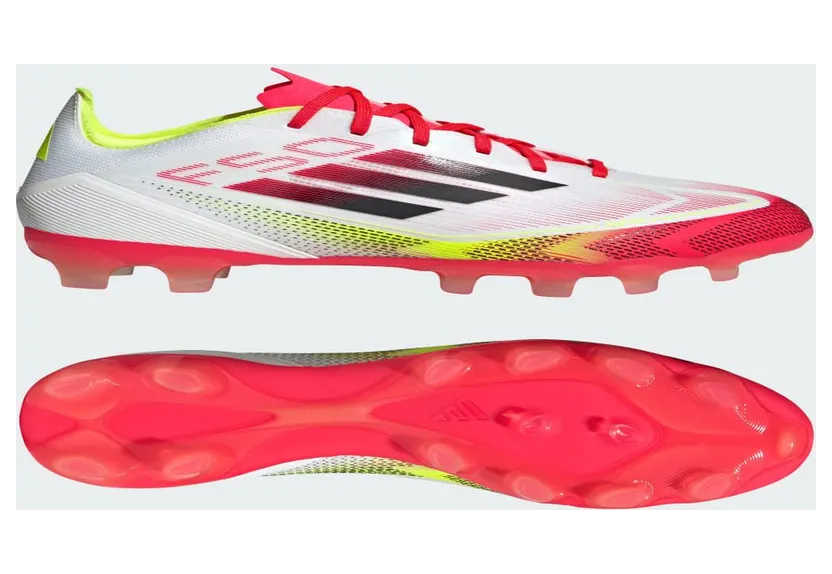 adidas F50 Pro MG Cloud White Core Black Solar Yellow (IE1275)