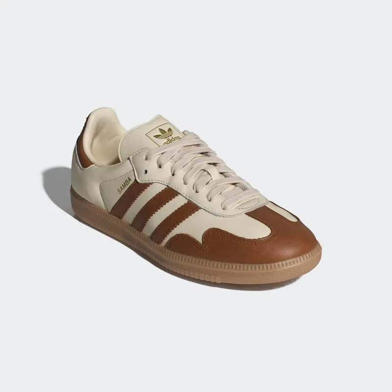 Adidas Samba OG “Wonder White Dusky Bronze” (KJ0996)