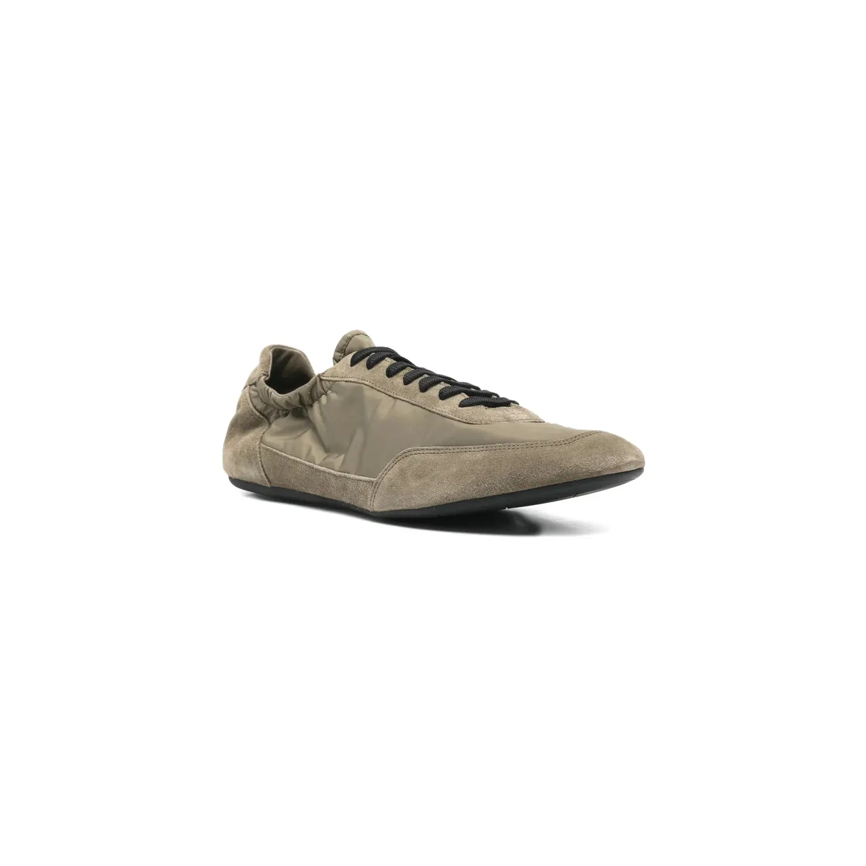 Prada Collapse Re-Nylon and Suede Elasticized “Green” (2EG479 F G001 D7C F0393) (3)