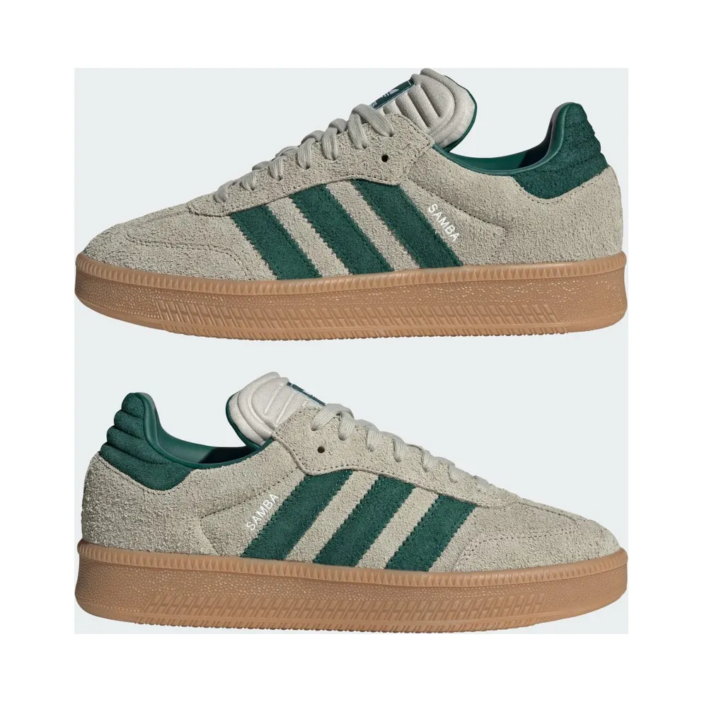 Adidas Samba XLG Putty Grey / Collegiate Green / Gum (JI3197)