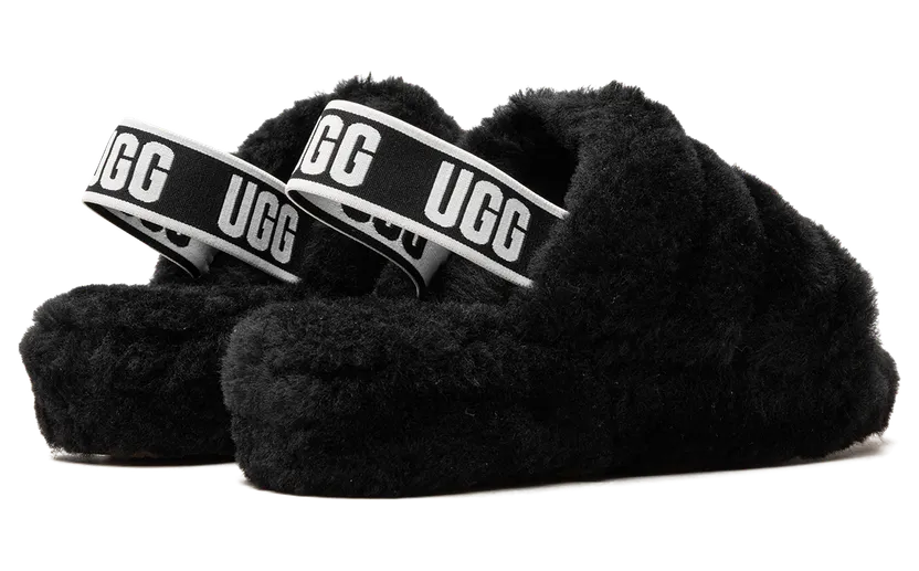 ugg-fluff-yeah 1095119-BLK