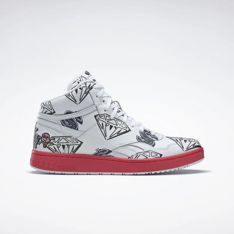 Reebok BB4600 BBC Ice Cream White/Poppy Red-Collegiate Navy (Other Brands Other)