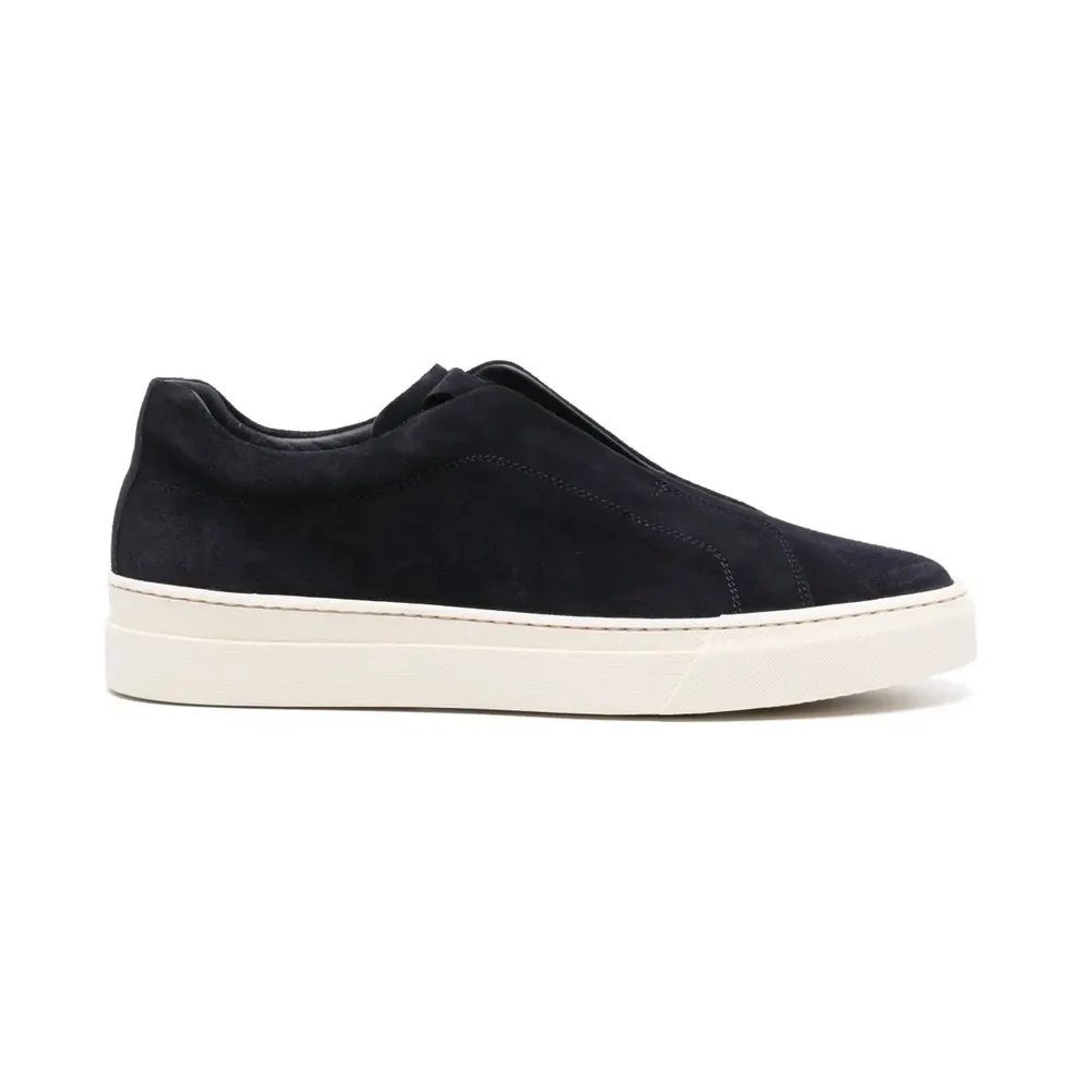 Scarosso Luca Slip-On- aus Wildleder – Blue (LUCASNEABLUSUED)
