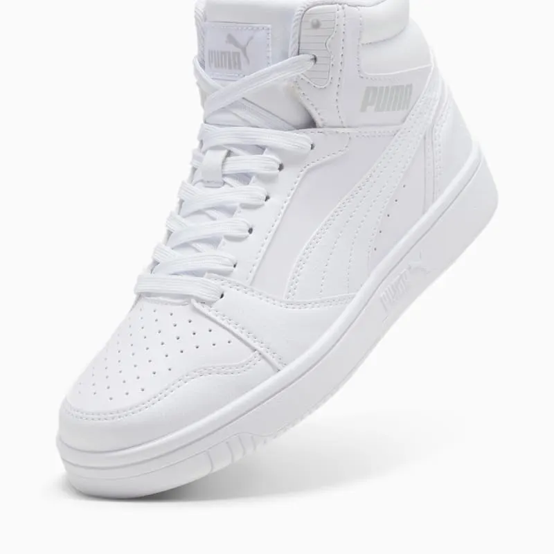 Puma Rebound V6 Mid White/Grey (393831-05)