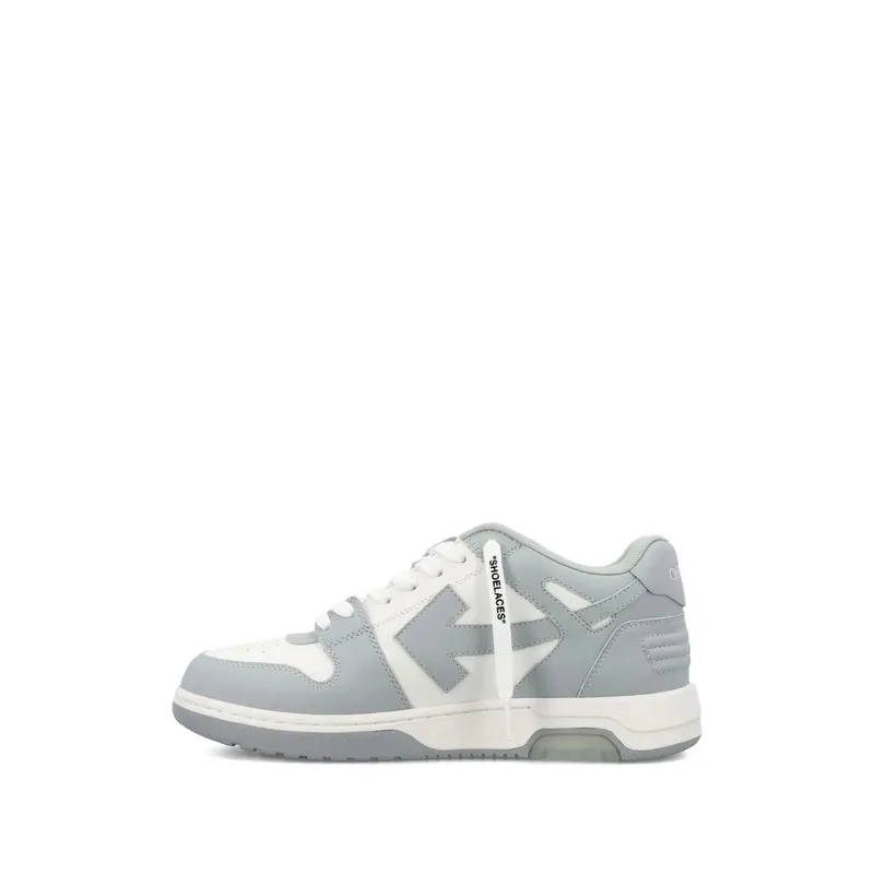 Off-white Out of Office Leather “White/Grey” (M189C9L007 WHGRE)
