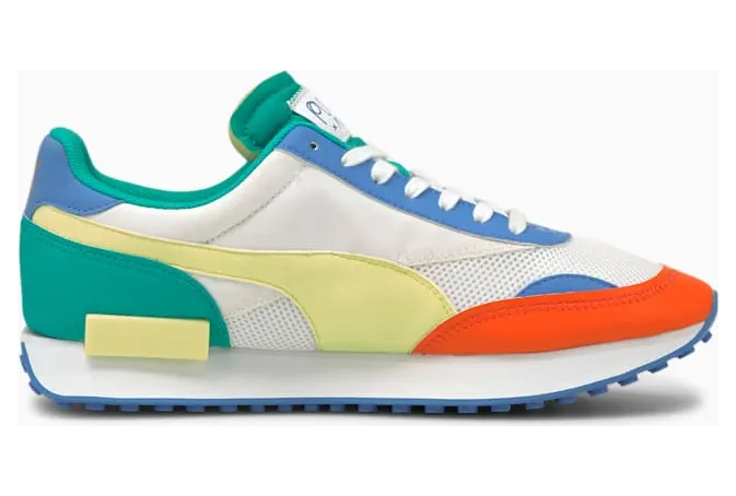 Puma x MR DOODLE Future Rider Wit/Geel (375790-01)
