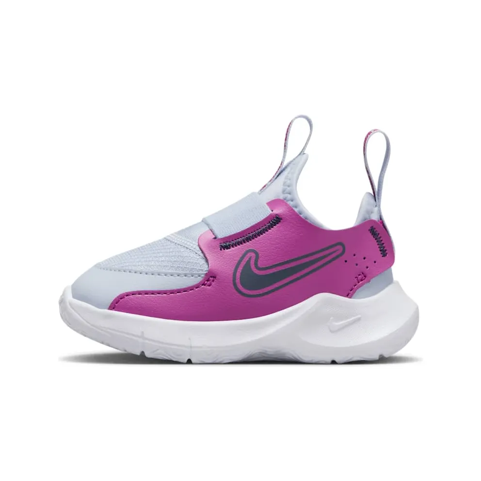 Nike Flex Runner 3 Football Grey Hot Fuchsia White Thunder Blue (FN1478-007)