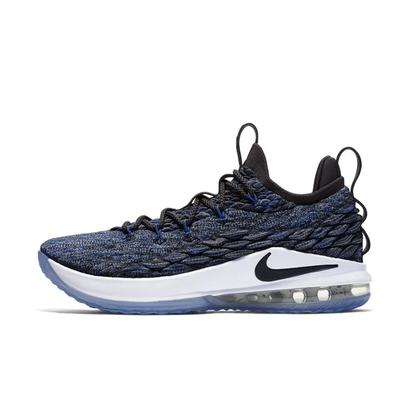 Nike LeBron 15 Low Signal Blue Signal Blue/Thunder Grey-Black (AO1755-400)