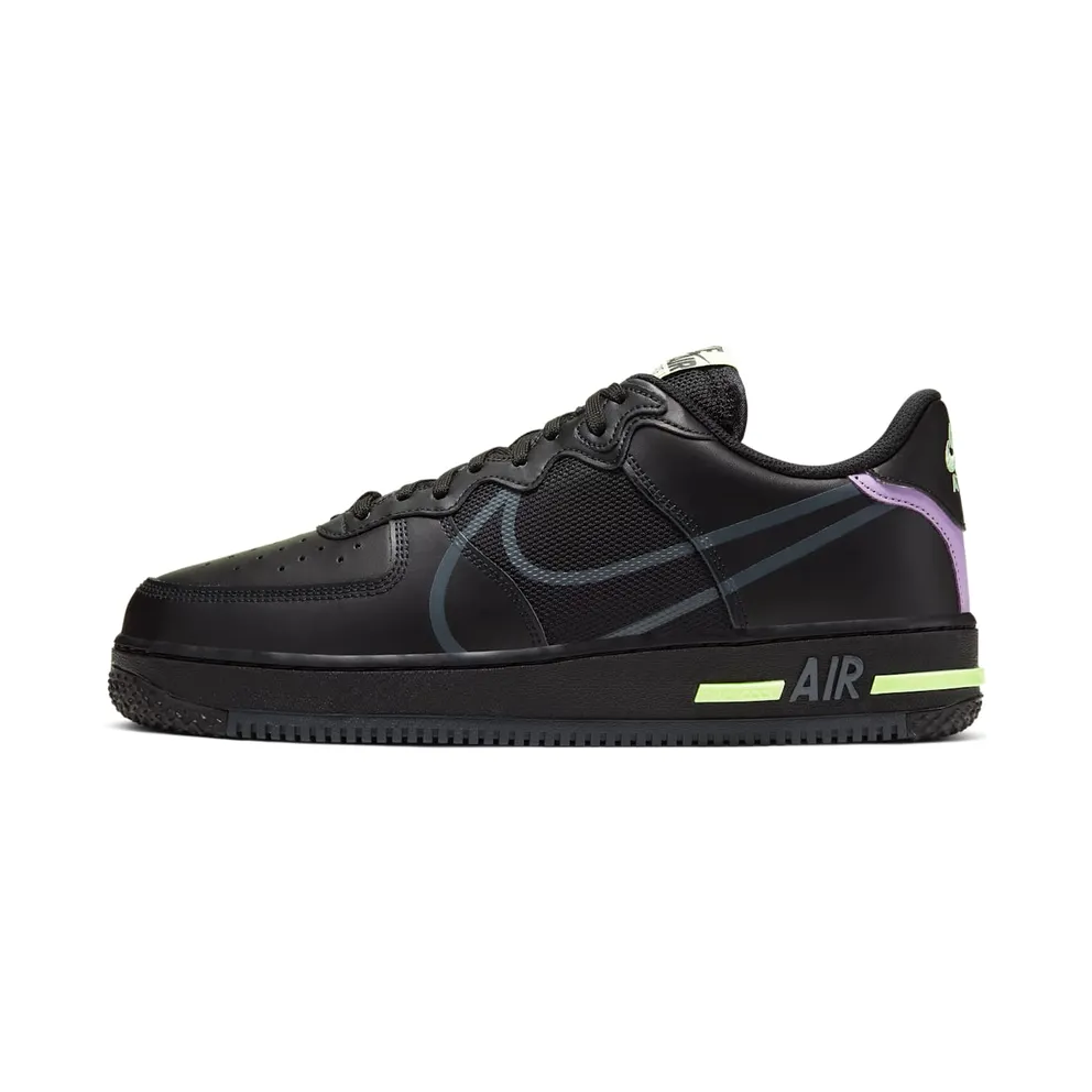 Nike Sportswear Air Force 1 React Herren Sneaker schwarz (CD4366-001)
