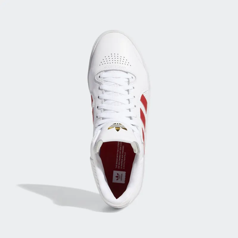 adidas Tyshawn Cloud White Scarlet Cloud White/Scarlet/Cloud White (EE6081)