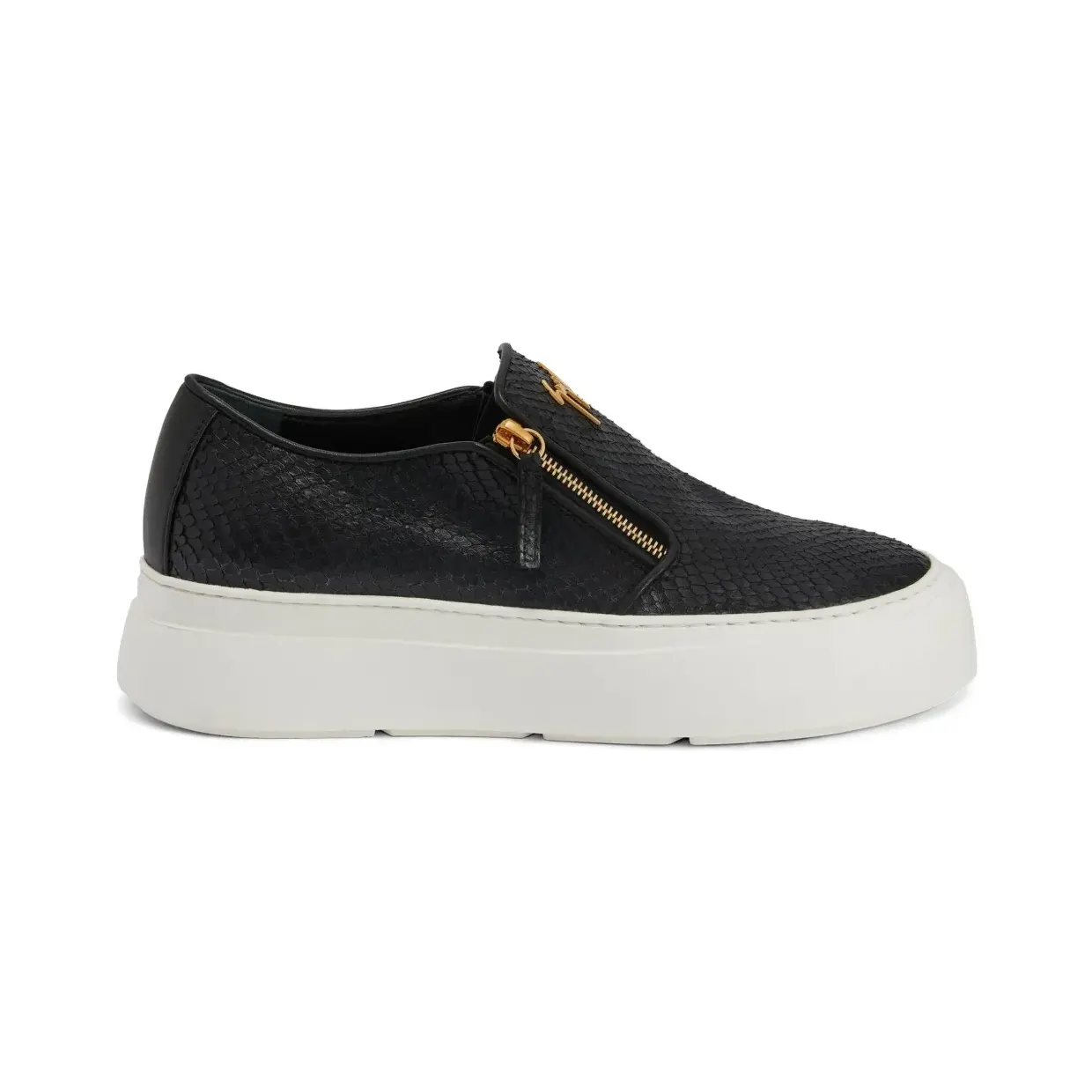 Giuseppe Zanotti GZ Mike mit Reißverschluss “Black” (EU40010021)