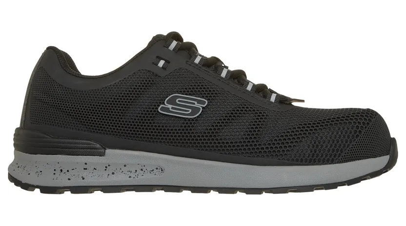 Skechers Work Bulklin Comp Toe “Black” (77180ECBLK)