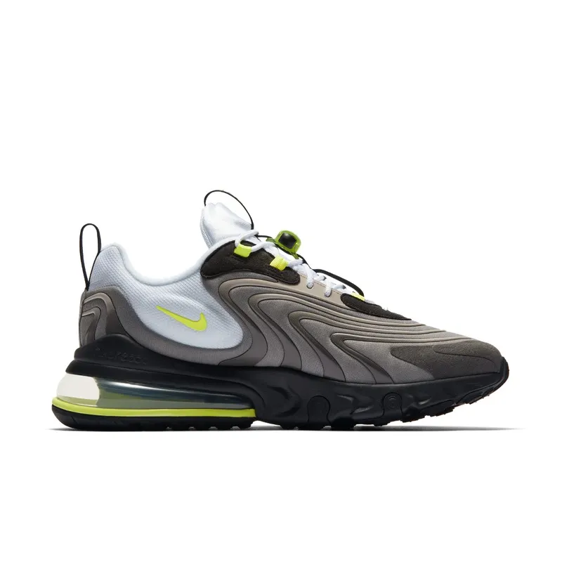 Nike Air Max 270 React Eng Neon Wolf Grey/Volt-Cool Grey-Anthracite (CW2623-001)