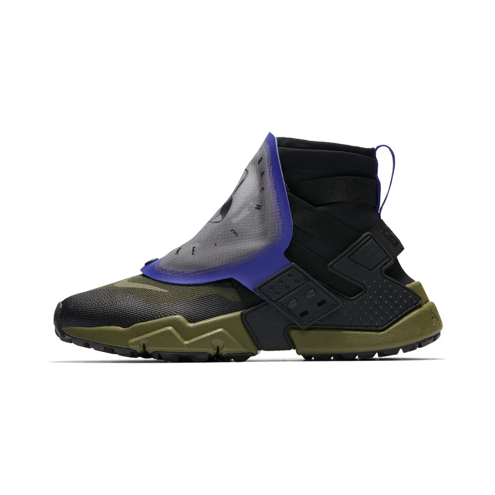 Nike Air Huarache Gripp Black Olive Canvas Black/Olive Canvas-Indigo Burst (AT0298-001)
