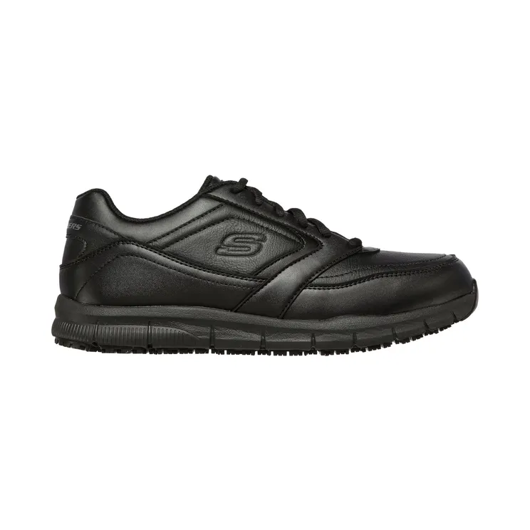Skechers Work Relaxed Fit Nampa SR “Black” (77156ECBLK)