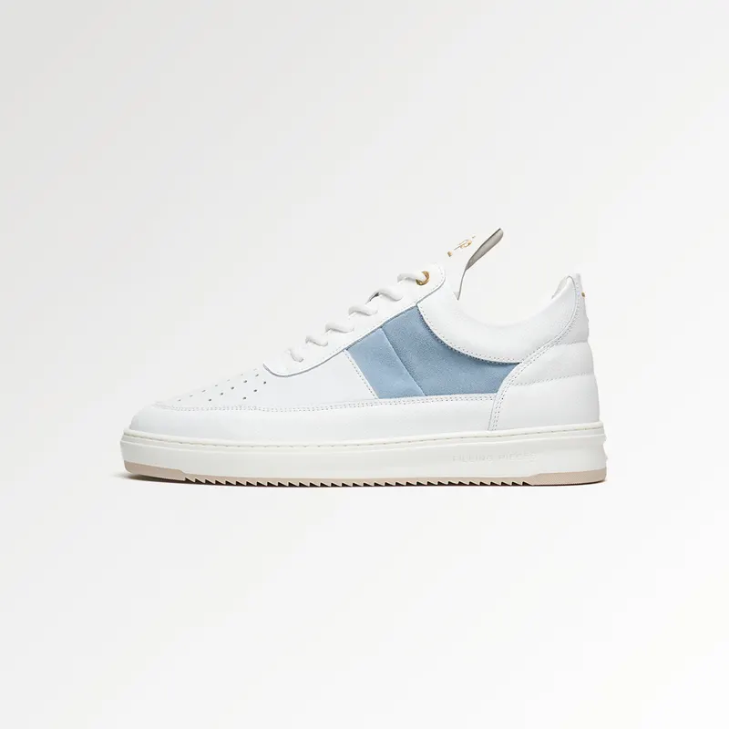 Filling Pieces Low Top Game Mix White / Blue