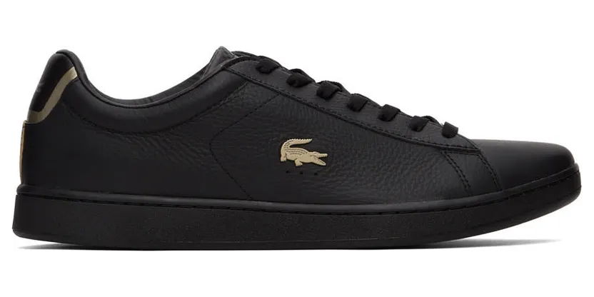 Lacoste Black Carnaby Sneakers (41SMA0006)