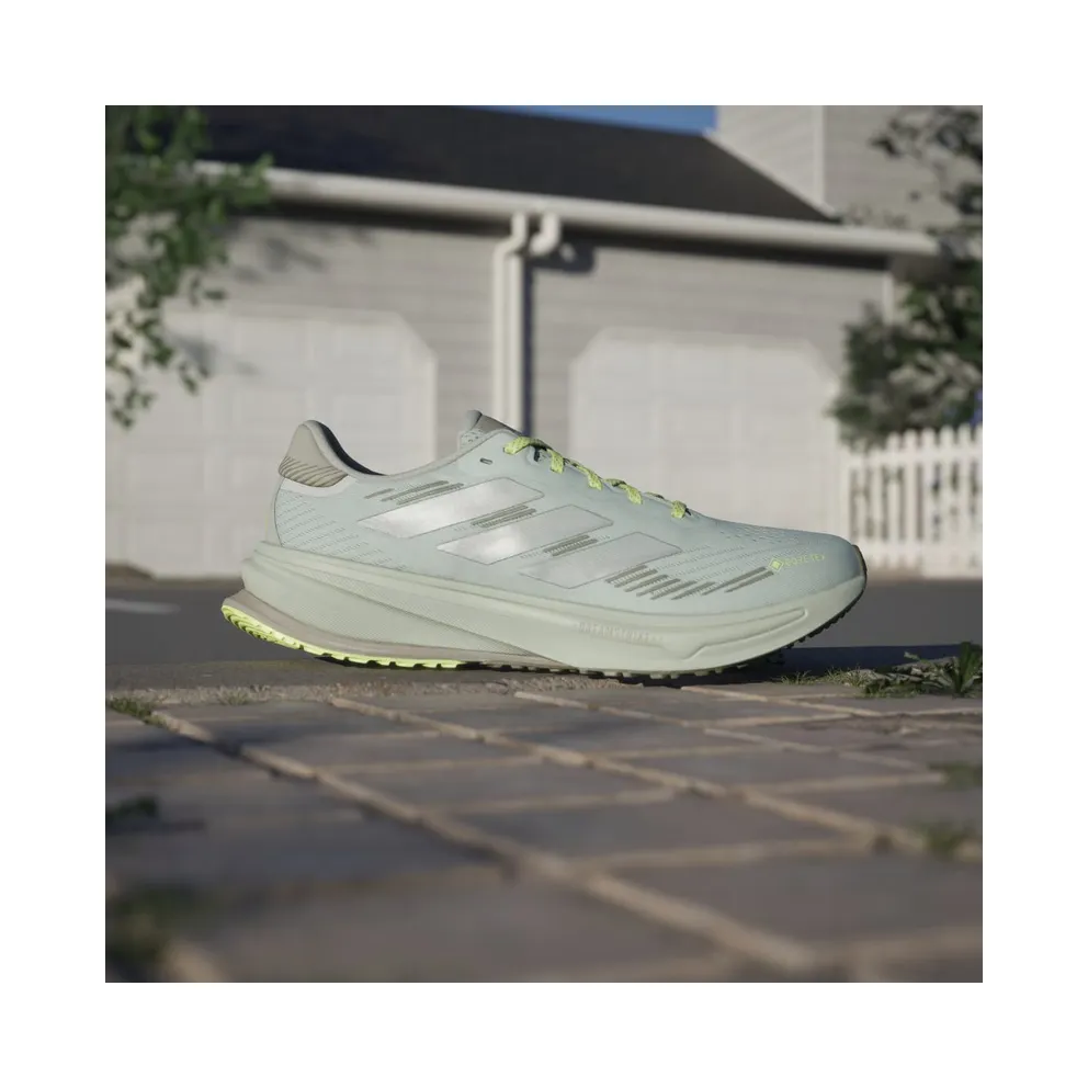 Adidas Supernova Rise GTX Running Shoes Wonder Silver / Silver Metallic / Olive Strata (JQ5485)