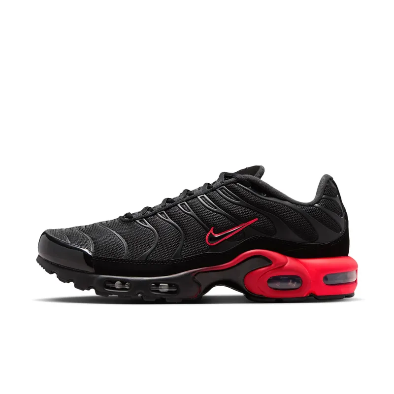Nike Air Max Plus “Black / Bright Crimson” (IX0385-001)