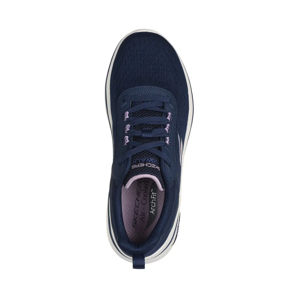 Skechers GO WALK Arch Fit 2.0 – Balin Sneaker Marine/Lavendel