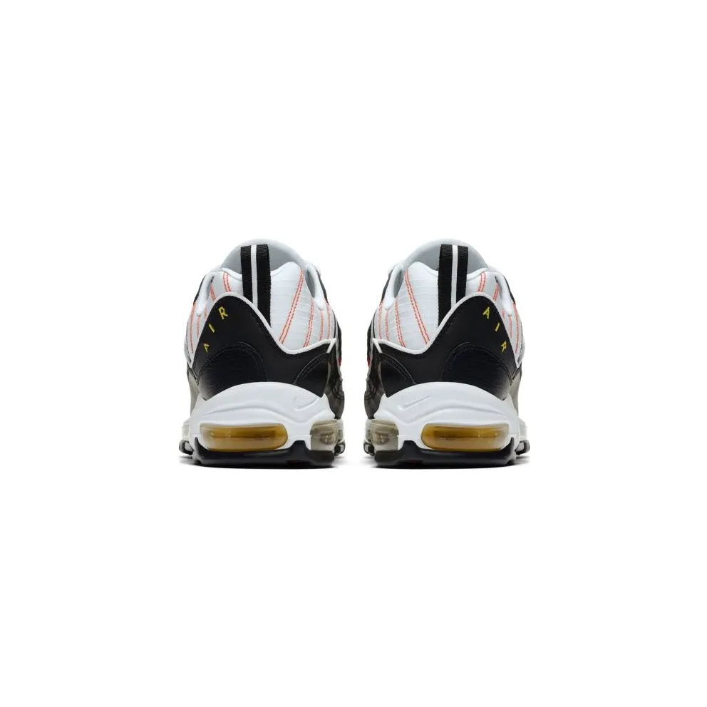 Nike Air Max 98 Black White Yellow Crimson Black/White/Chrome Yellow (640744-016)