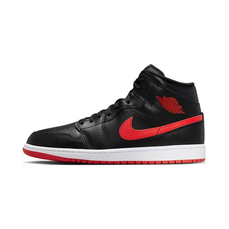 Air Jordan 1 Mid “Black / White / University Red” (DQ8426-005)