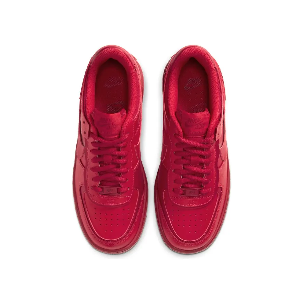 Nike Air Force 1 Low Shadow Triple Red (W) University Red/Sail-White-Gym Red (CU3012-661)