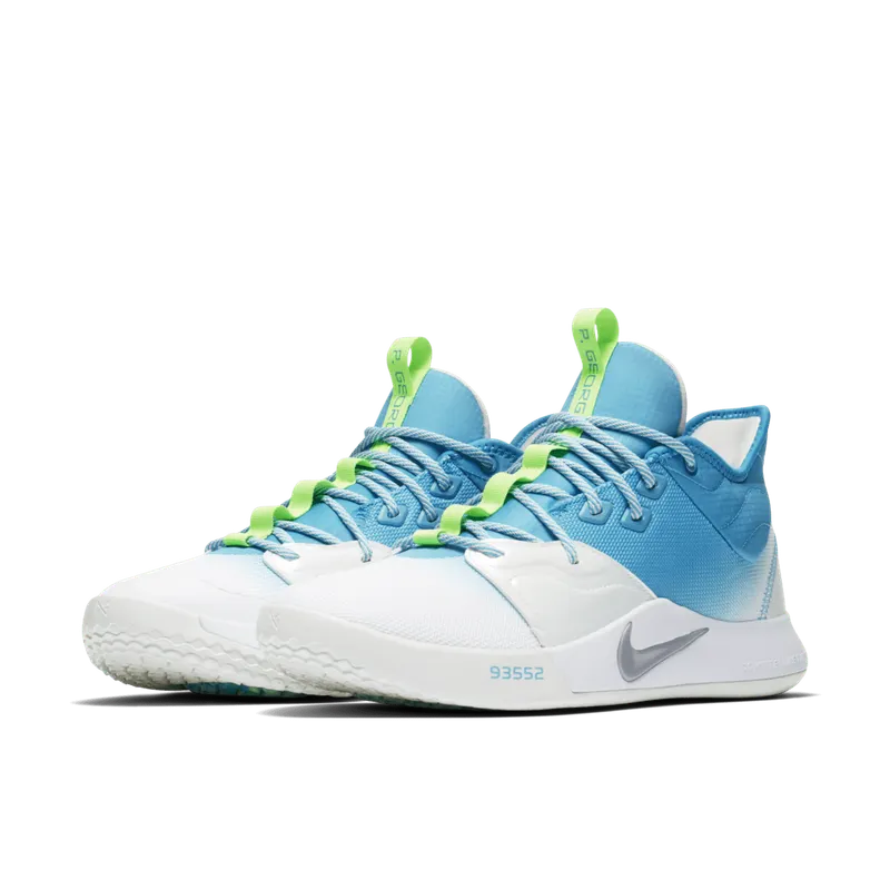 Nike PG 3 Lure Platinum Tint/Platinum Tint-Light Current Blue-Lime Blast (AO2607-005)