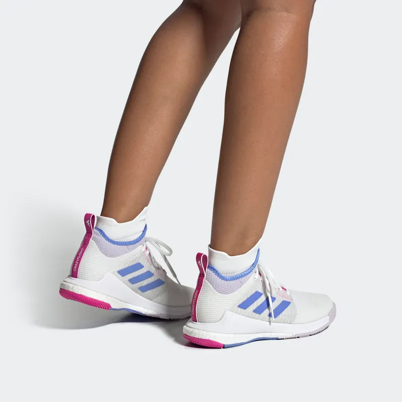 adidas Crazyflight Mid Cloud White / Blue Fusion / Silver Dawn (HQ3489)