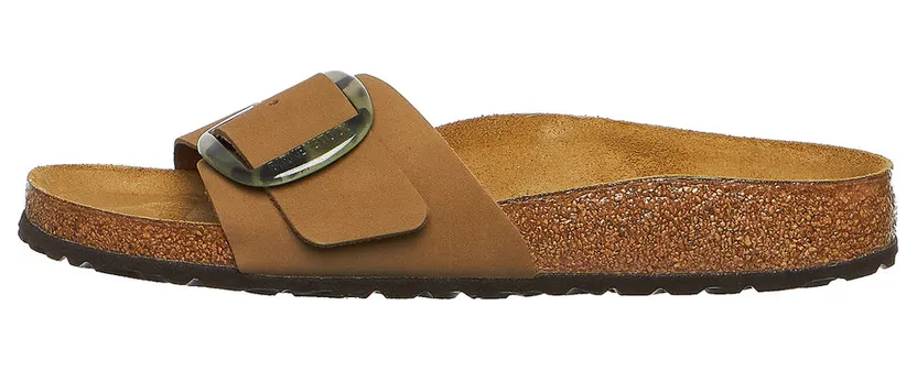 Birkenstock W Madrid Big Buckle Nubuck Mud Green (1018726)