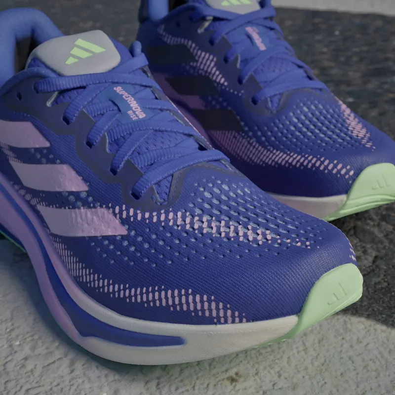 adidas Supernova Rise Lucid Blue Bliss Lilac Green Spark (ID0377)