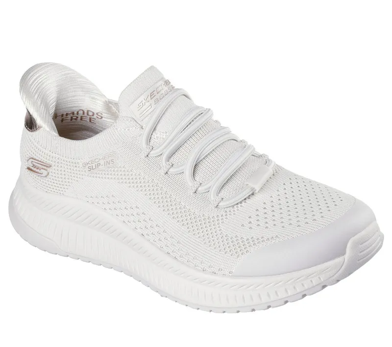 Skechers Slip-ins: BOBS Squad 4 – Dire Step Sneaker Off-White