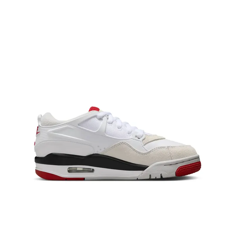 Jordan 4 RM White Black Neutral Grey Varsity Red (FQ7938-102)