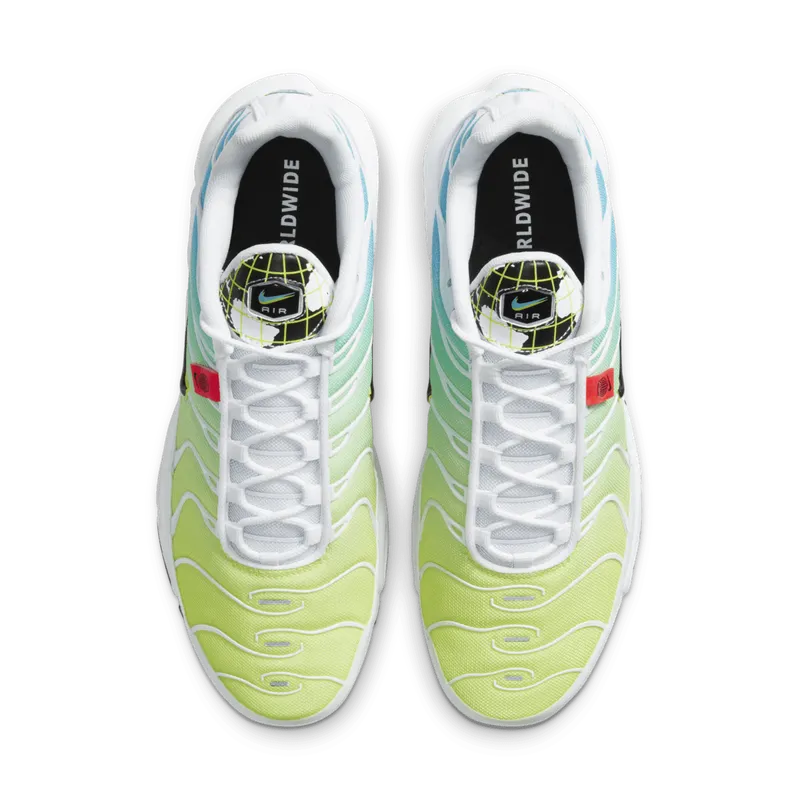 Nike Air Max Plus Worldwide White/White-Blue Fury-Black-Volt (CK7291-100)