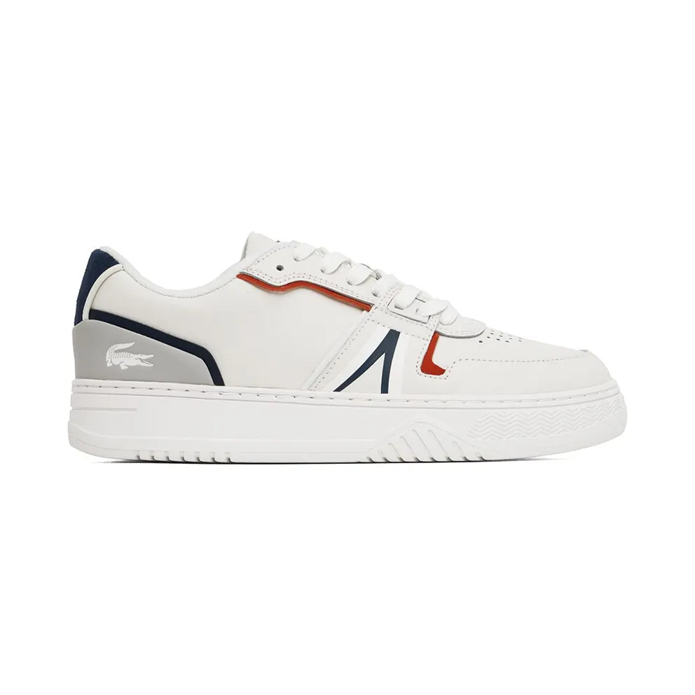 Lacoste White L001 407 WHT/NVY/RED (42SMA0092)
