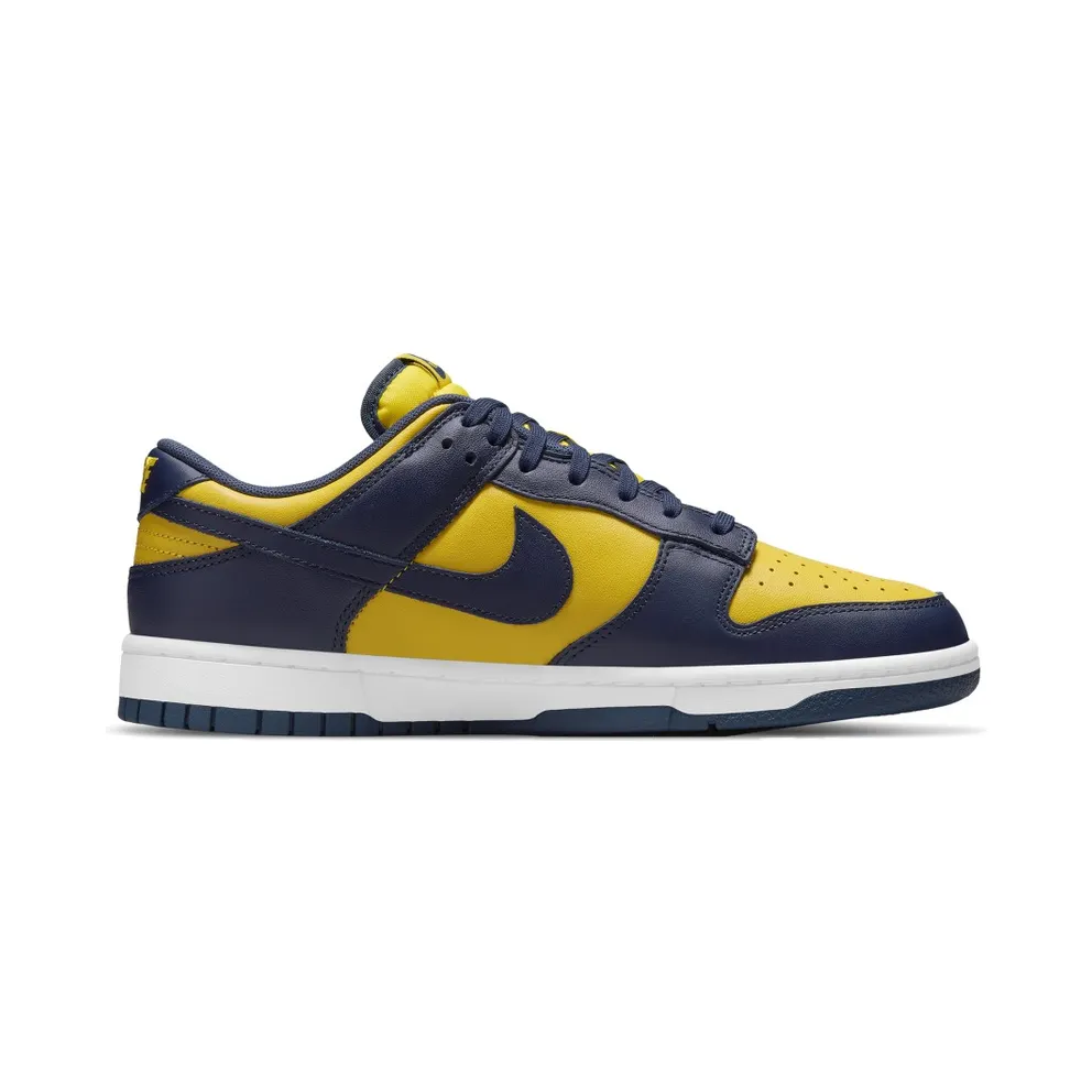 Nike Dunk Low Michigan (2021) – “Varsity Maize / Midnight Navy / White” (DD1391-700)