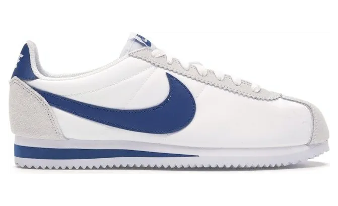 Nike Classic Cortez Nylon White Gym Blue (807472-102)