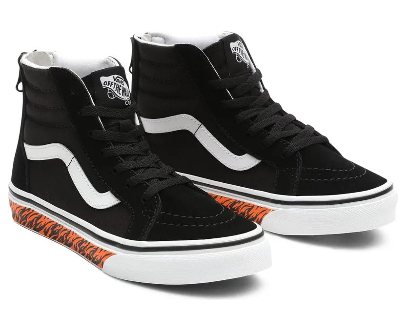Vans Animal Sidewall Sk8-hi Zip Black (VN0A4UI434B)