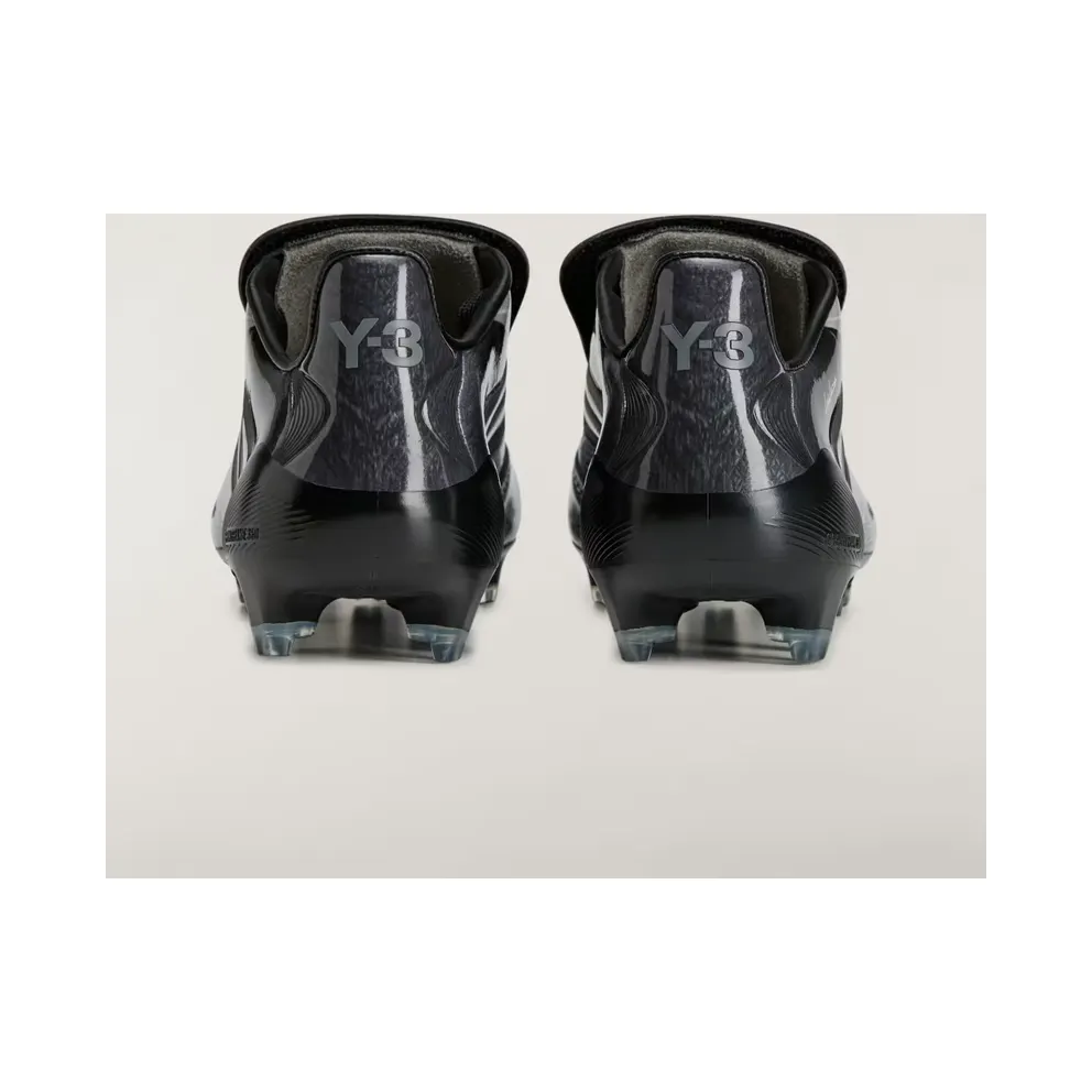 adidas F50 Tunit Y-3 Firm Ground Football Boots “Silver Metallic / Black / Grey Three” (KJ6541)