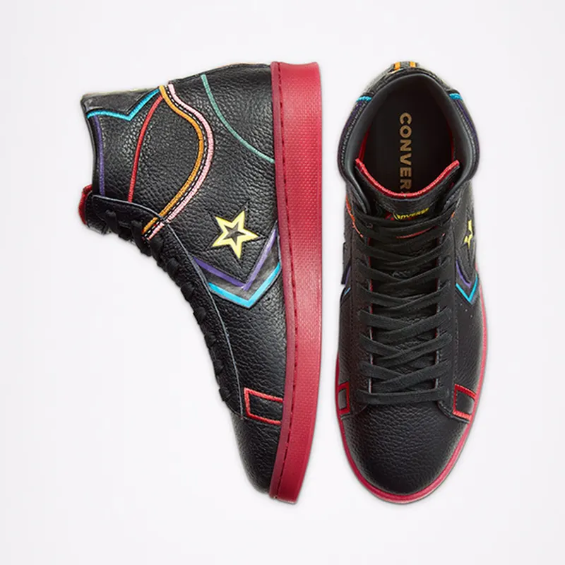 Converse Pro Leather Mid Chinese New Year (2020) Black/Multi-Red (167332C)