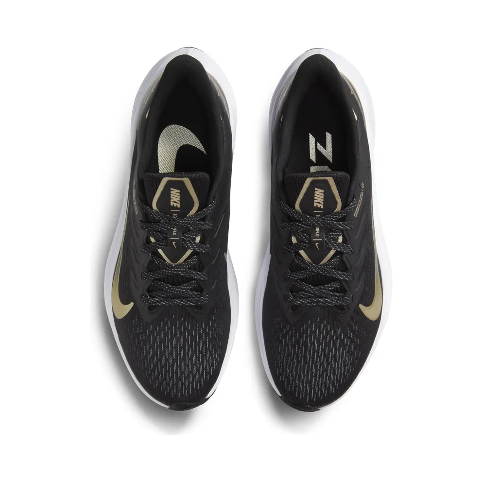 Nike Zoom Winflo 7 Premium “Black / Particle Grey / Metallic Gold Grain” (CV0140-001)