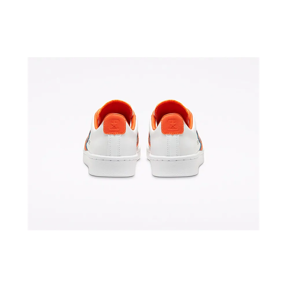 Converse Pro Leather Low ‘Sunblocked – Bold Mandarin’ White/Bold Mandarin (167853C)