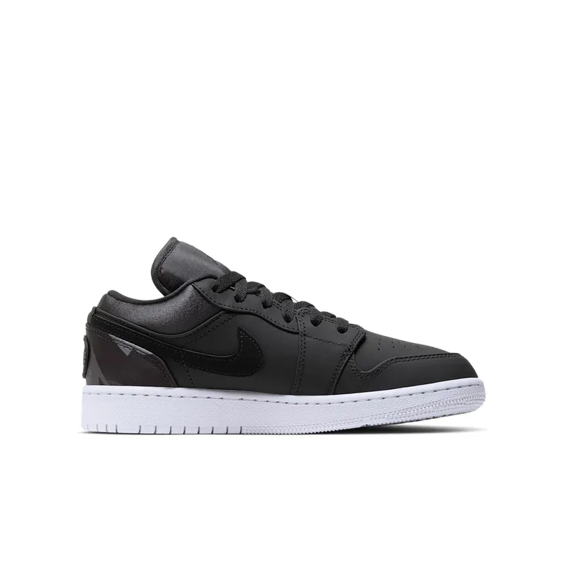 Jordan 1 Low PSG Paris Saint-Germain (GS) Black/Infrared 23-White (CN1077-001)